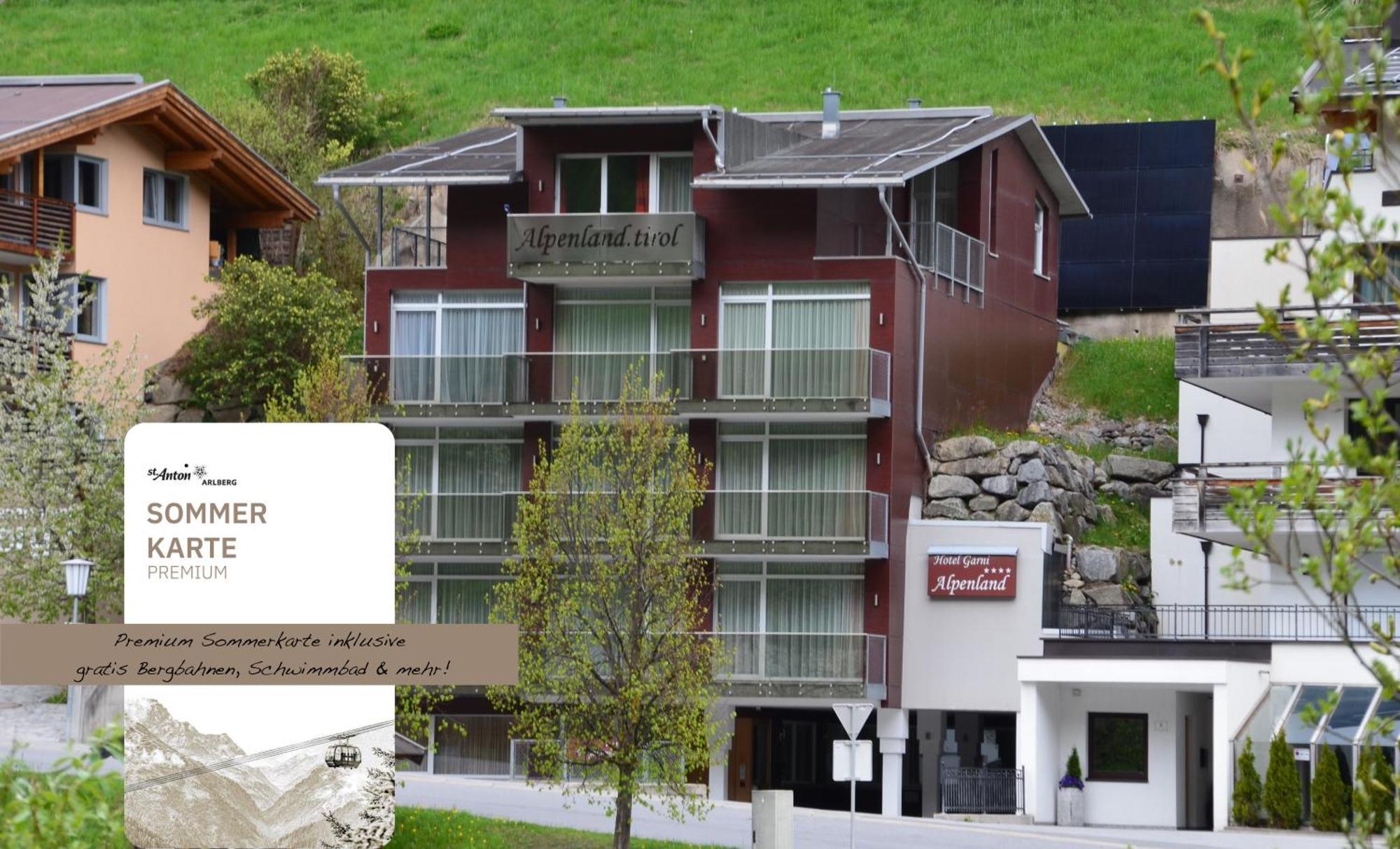 Hotel Alpenland Sankt Anton am Arlberg Bagian luar foto